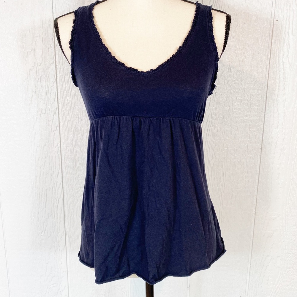 J. Crew Navy Tank Top